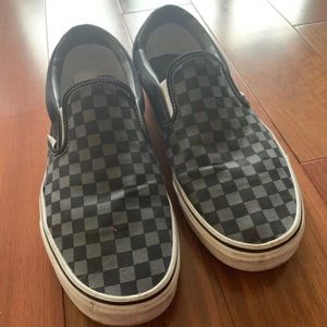 Checkered Vans